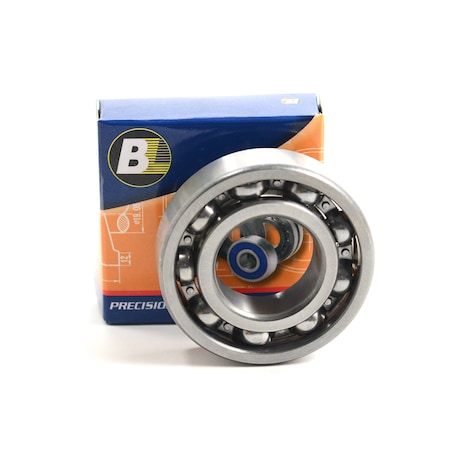 Tritan Deep Groove Ball Bearing, Inch, 1-in. Bore Dia., 2-in. Outside Dia., 0.375-in. Width R16